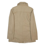 MAX&CO Womens Beige Wool Blend Duffle Jacket UK 12 Classic Button Closure