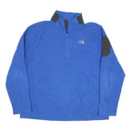 THE NORTH FACE Mens Blue Pullover Patterned Crew Neck Basic Knit 2XL Outdoor