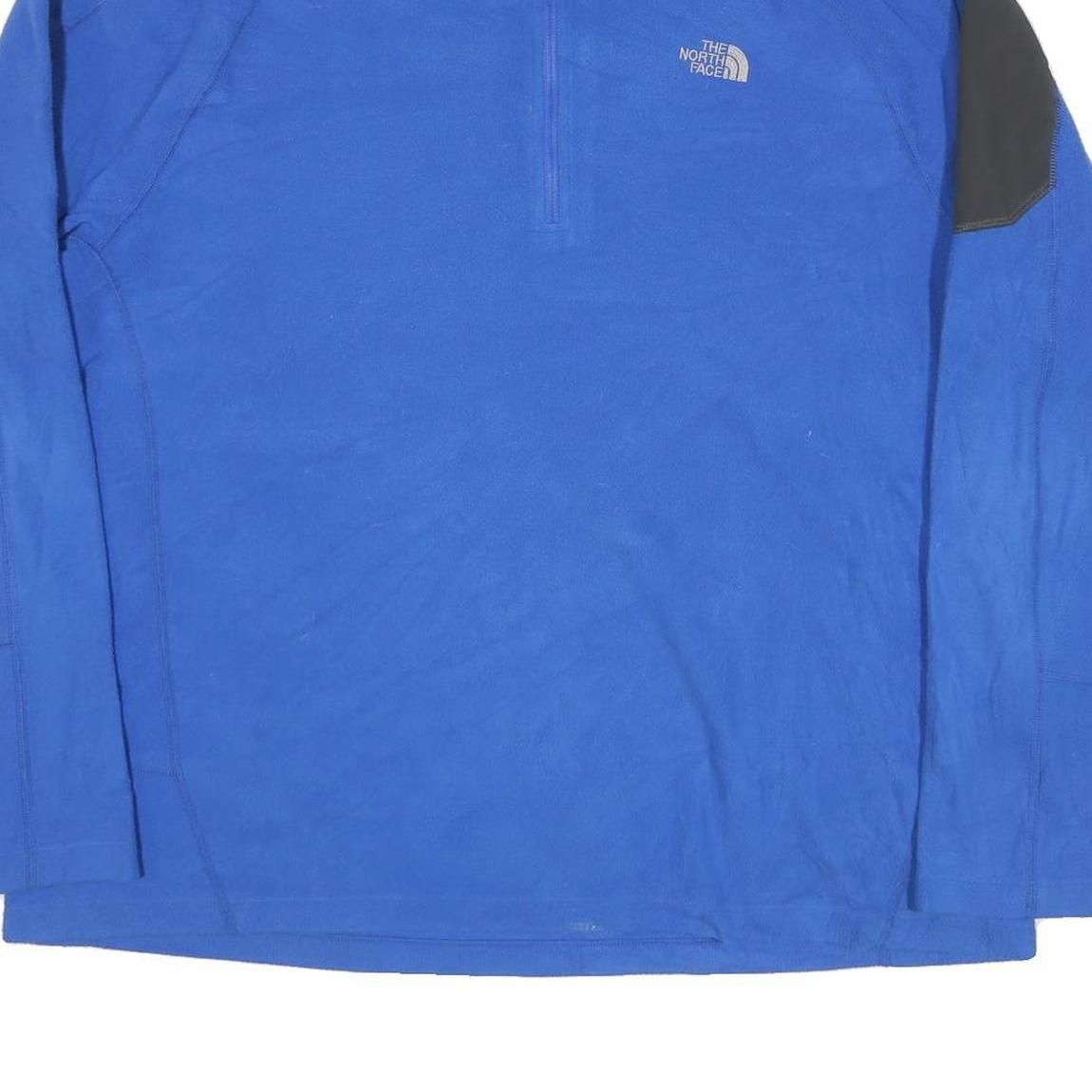 THE NORTH FACE Mens Blue Pullover Patterned Crew Neck Basic Knit 2XL Outdoor