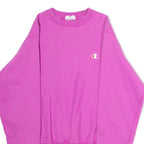 CHAMPION REVERSE WEAVE Mens Sweatshirt Pink Crew Neck S
