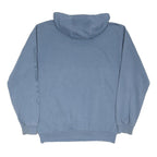 CARHARTT Mens Blue Hoodie M Cotton Blend Pullover Workwear Casual Sweatshirt