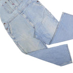 DICKIES Mens Blue Cotton Blend Denim Dungarees Classic XL W40 L30 Workwear