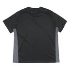 ADIDAS Mens White & Black Performance T-Shirt 2XL Short Sleeve Crew Neck