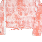 CHAMPION Womens Coral Polyester Coach Jacket XL Printed Logo Zip