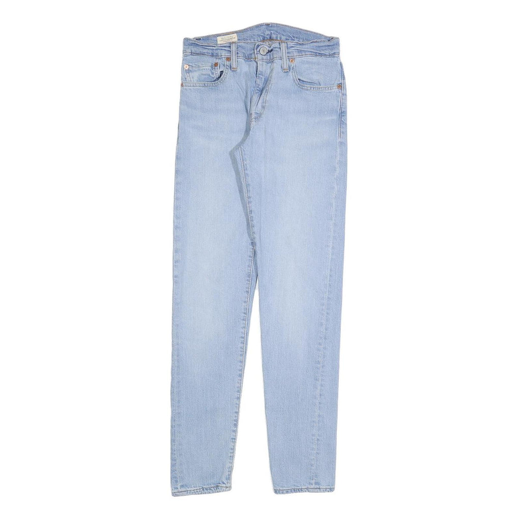 LEVI'S 512 BIG E Mens Jeans Light Blue Slim Skinny Denim W28 L32 Classic Zip