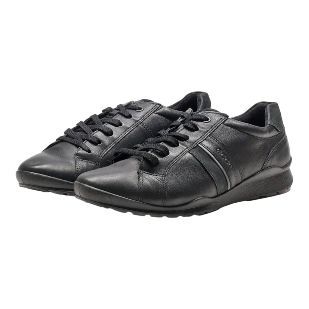 ECCO Sneaker Trainers Black Synthetic Mens UK 7.5