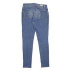 LEVI'S Womens Mid Rise Skinny Jeans Blue Regular Skinny Denim Medium W30 L32