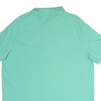 POLO RALPH LAUREN Mens Mint Green Pink Logo Short Sleeve Polo Shirt XL Classic