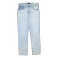 TRUE RELIGION Womens Jeans Regular Straight Denim Light W33 L34 Zip Cotton Blend