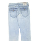 TRUE RELIGION Womens Jeans Regular Straight Denim Light W33 L34 Zip Cotton Blend