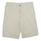 DICKIES Mens Shorts Beige Casual XL W38 Cotton Plain Button Pocketed