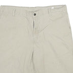 DICKIES Mens Shorts Beige Casual XL W38 Cotton Plain Button Pocketed