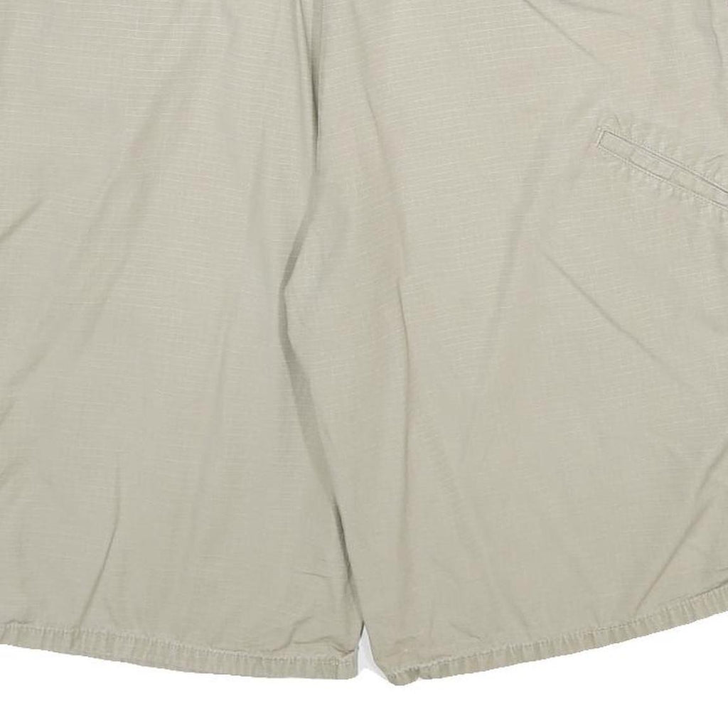 DICKIES Mens Shorts Beige Casual XL W38 Cotton Plain Button Pocketed