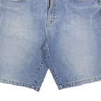 TRADERS Mens Denim Blue Shorts Casual L W36 Comfortable Cotton Blend