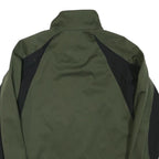 COLUMBIA Mens Green & Black Softshell Jacket S Polyester Blend Zip Outdoor