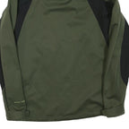COLUMBIA Mens Green & Black Softshell Jacket S Polyester Blend Zip Outdoor