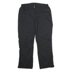 CRIVIT OUTDOOR Womens Polyamide Blend Black Regular Fit Straight Leg Trousers