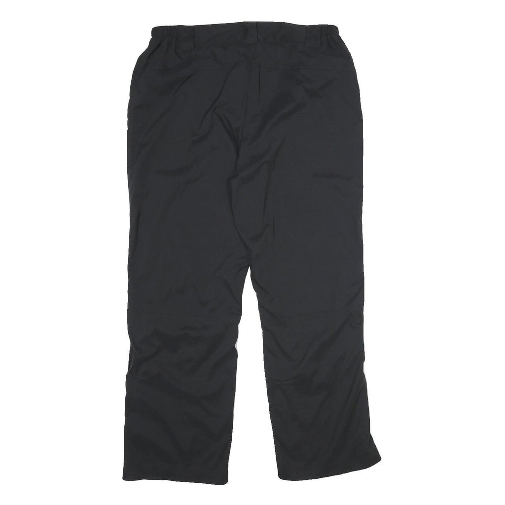 CRIVIT OUTDOOR Womens Polyamide Blend Black Regular Fit Straight Leg Trousers