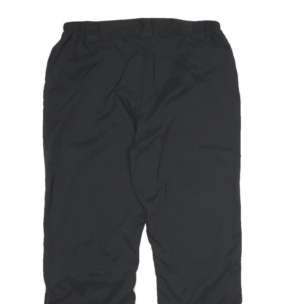 CRIVIT OUTDOOR Womens Polyamide Blend Black Regular Fit Straight Leg Trousers