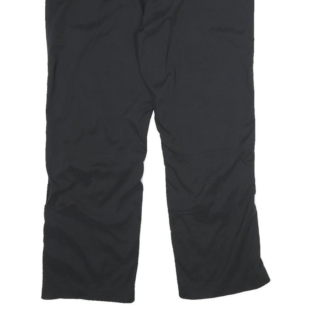 CRIVIT OUTDOOR Womens Polyamide Blend Black Regular Fit Straight Leg Trousers