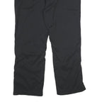 CRIVIT OUTDOOR Womens Polyamide Blend Black Regular Fit Straight Leg Trousers