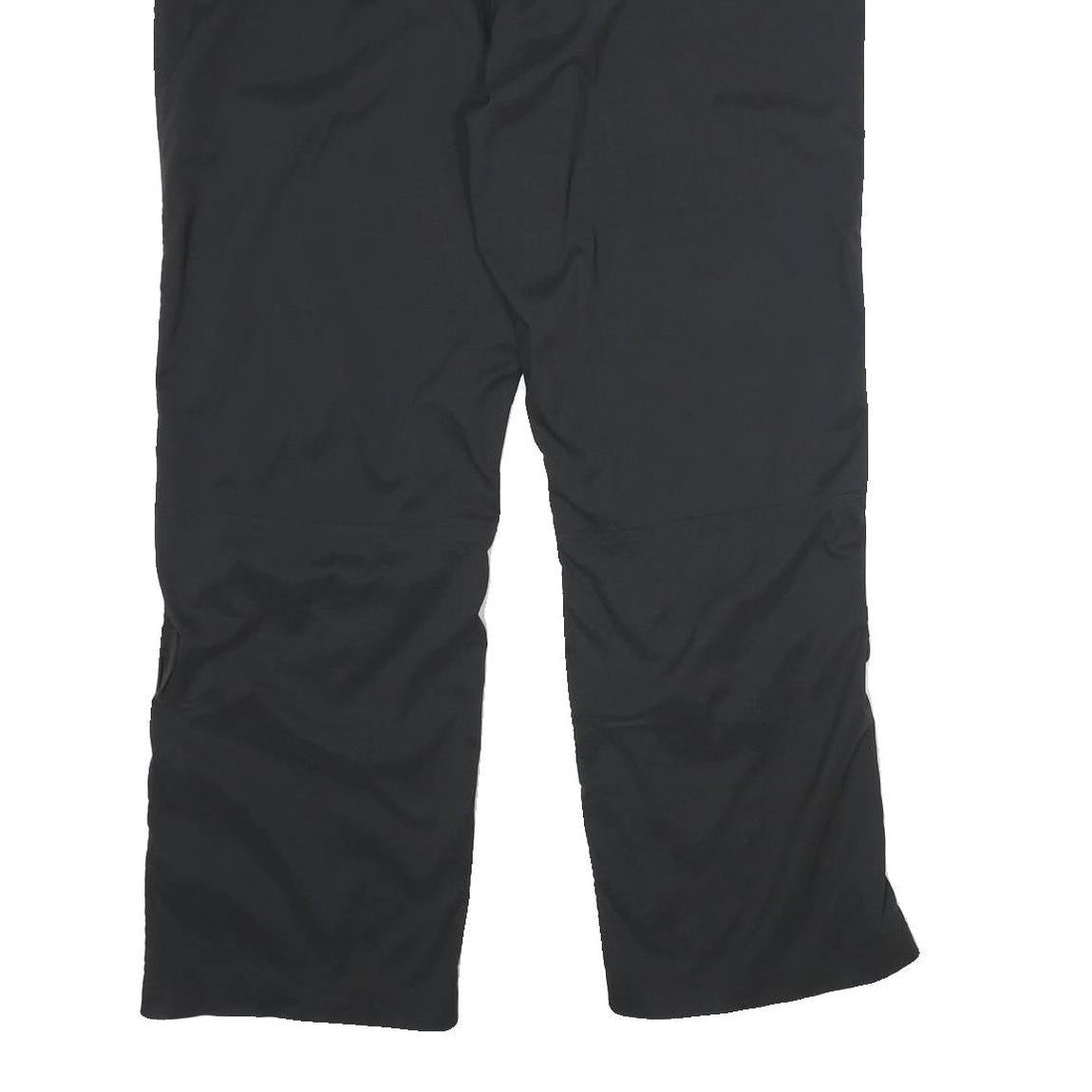 CRIVIT OUTDOOR Womens Polyamide Blend Black Regular Fit Straight Leg Trousers