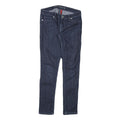 GUESS Womens Slim Fit Skinny Denim Jeans Blue Cotton Blend Zip W28 L29 Classic