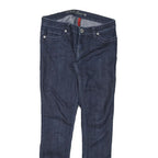 GUESS Womens Slim Fit Skinny Denim Jeans Blue Cotton Blend Zip W28 L29 Classic