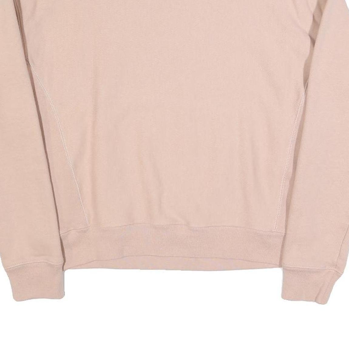 CHAMPION REVERSE WEAVE Womens Beige Crew Neck M Cotton Blend Sweatshirt