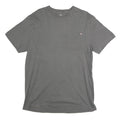 DICKIES Mens Grey Crew Neck Short Sleeve Pocket T-Shirt M Cotton Casual