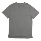 DICKIES Mens Grey Crew Neck Short Sleeve Pocket T-Shirt M Cotton Casual