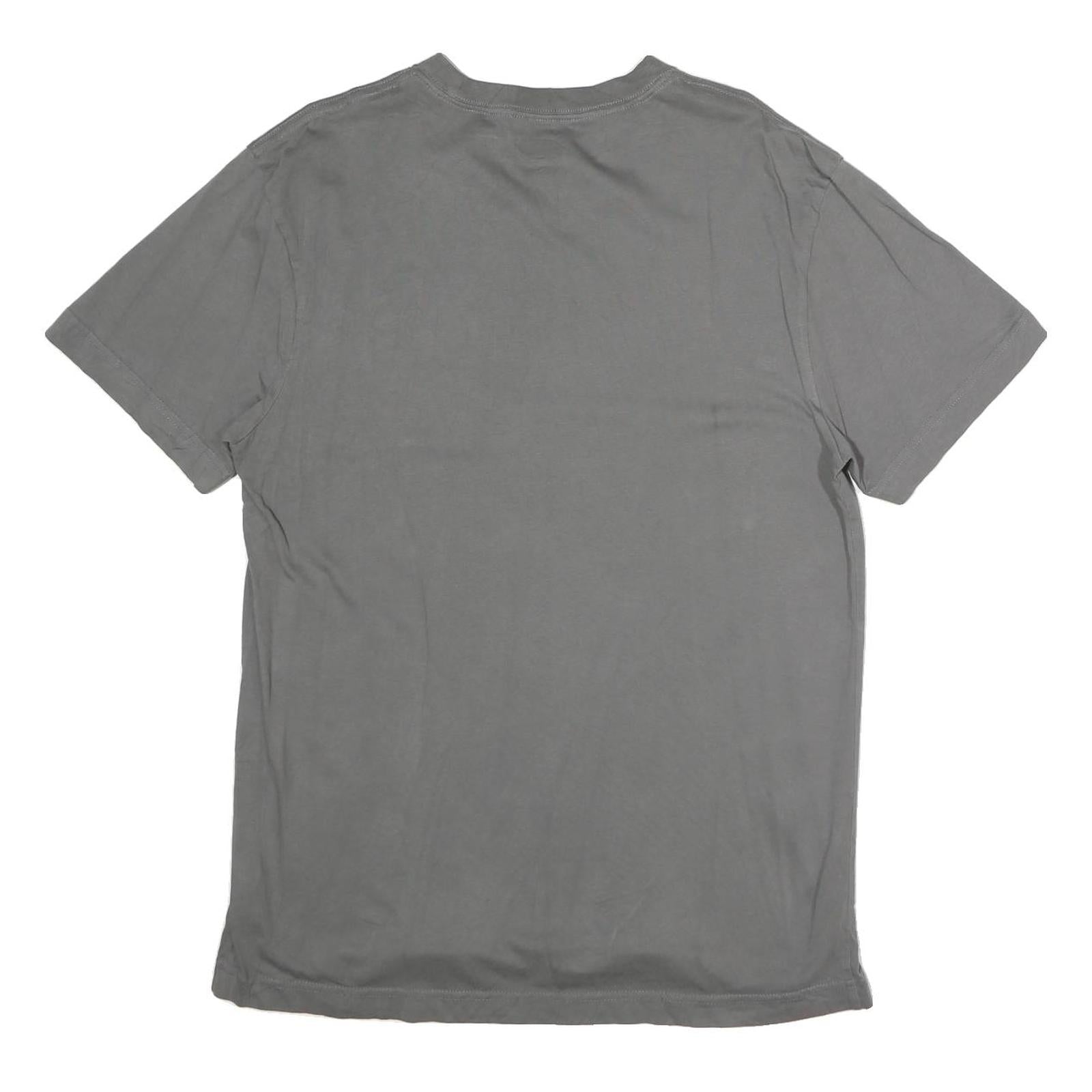 DICKIES Mens Grey Crew Neck Short Sleeve Pocket T-Shirt M Cotton Casual