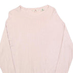 LEVI'S Womens Pink Plain Pullover Basic Knit XS Lightweight Viscose Jumper