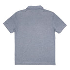 ADIDAS Mens Grey Short Sleeve Plain Polo Shirt S Polyester Blend Casual