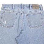 WRANGLER Mens Denim Blue Casual Shorts L W34 Cotton Blend Comfortable Fit