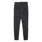 LEVI'S Mile High Big E Womens Jeans Black Slim Skinny Denim W26 L30 High Waist