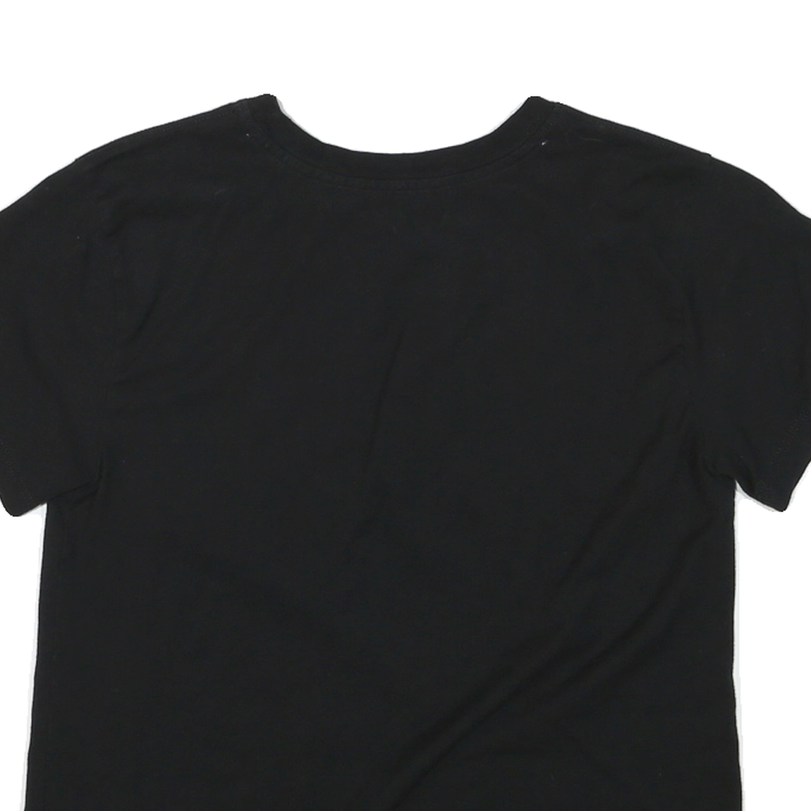 CHAMPION Womens Black Graphic T-Shirt S Short Sleeve Crew Neck Cotton Casual