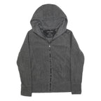 CALVIN KLEIN PERFORMANCE Womens Grey Zip Up Hoodie S Casual Sportswear Active