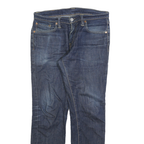 LEVI'S 511 Slim Mens Jeans Blue Slim Skinny Denim Medium W30 L30 Zip Cotton