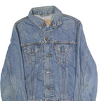 LEVI'S Mens Blue Denim Button Jacket M Cotton Classic Casual