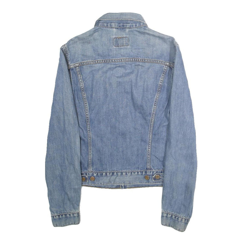 LEVI'S Mens Blue Denim Button Jacket M Cotton Classic Casual