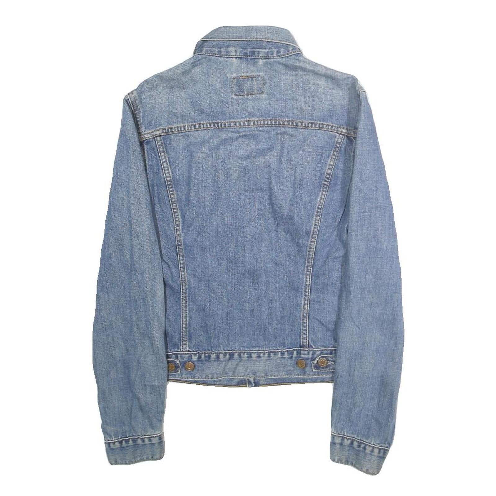 LEVI'S Mens Blue Denim Button Jacket M Cotton Classic Casual