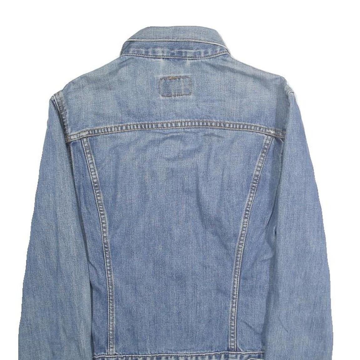 LEVI'S Mens Blue Denim Button Jacket M Cotton Classic Casual
