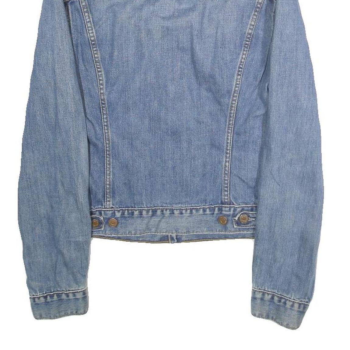 LEVI'S Mens Blue Denim Button Jacket M Cotton Classic Casual