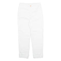 TED BAKER Chino Womens Trousers White Regular Tapered W26 L26