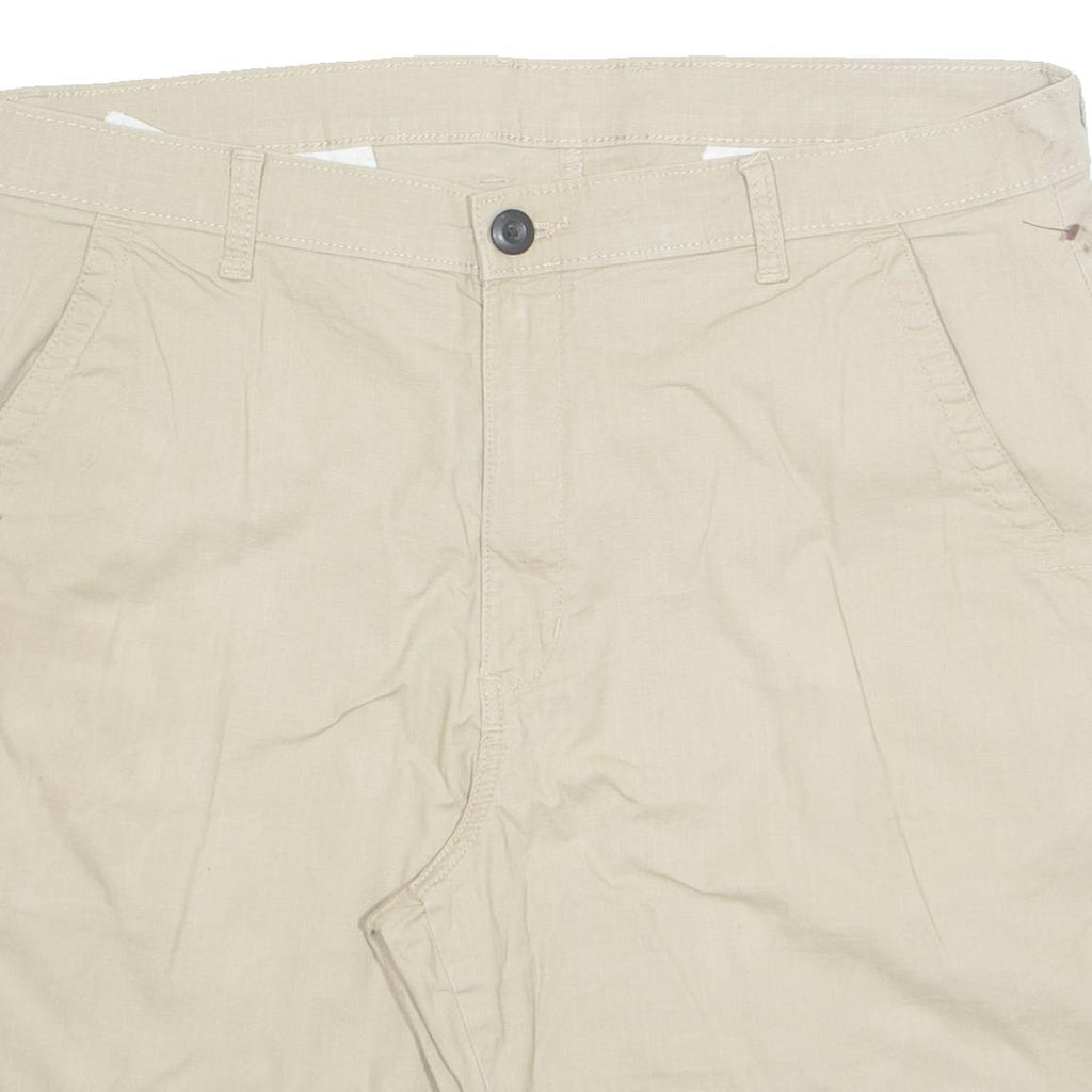 DICKIES Mens Workwear Shorts Beige L W36