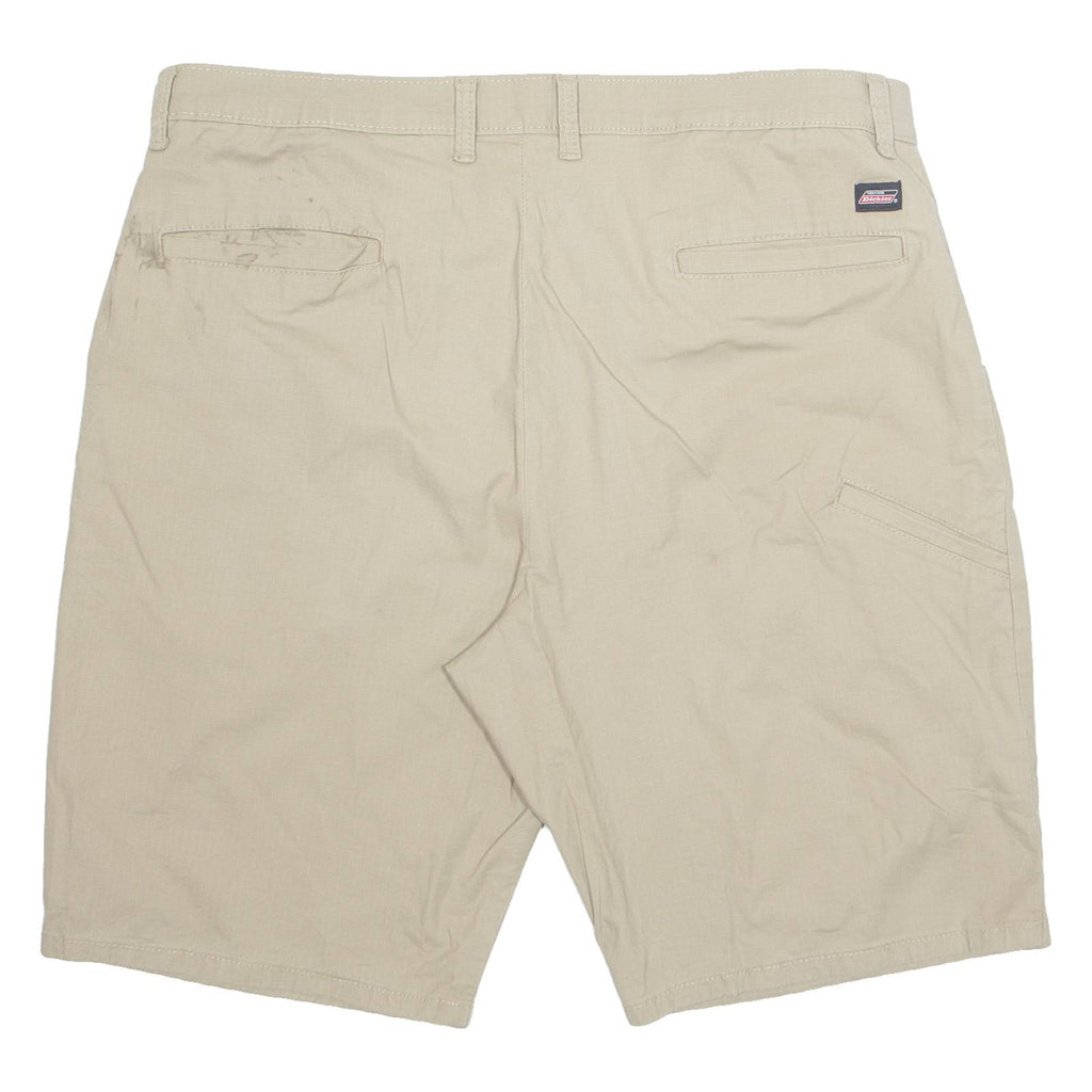 DICKIES Mens Workwear Shorts Beige L W36