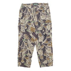 MASTER SPORTSMAN Mens Cotton Real Tree Camo Relaxed Cargo Trousers W36 L30