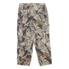 MASTER SPORTSMAN Mens Cotton Real Tree Camo Relaxed Cargo Trousers W36 L30