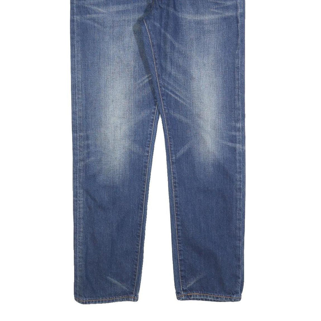 LEVI'S 508 Tapered Mens Jeans Blue Regular Cotton Blend W32 L30 Classic Zip